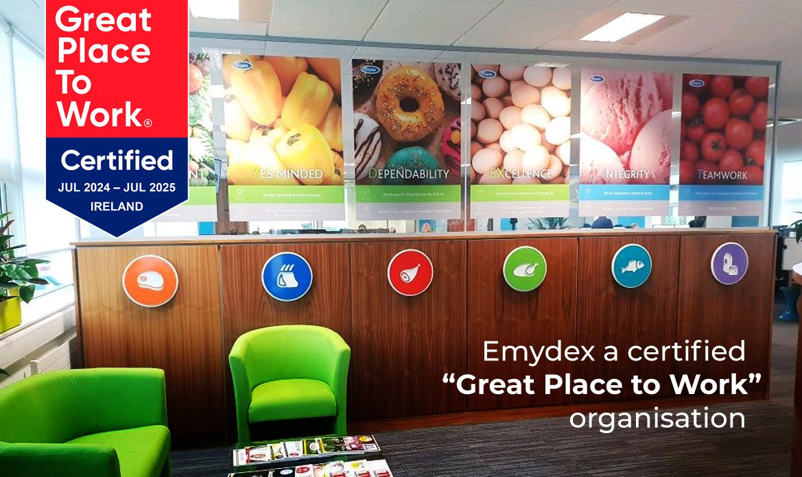 Emydex a certified "Great Place To Work" organisation